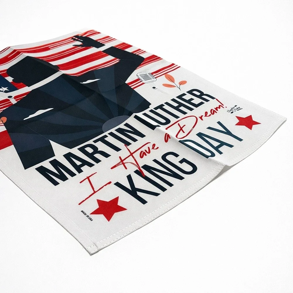 Martin Luther‎ King Day I Have a Dream Garden Flag 13x18.5 American Flag MLK